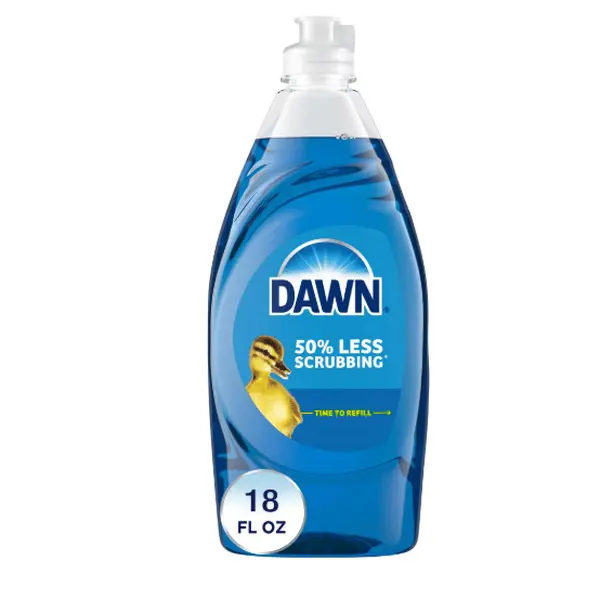 Dawn Ultra Liquid Dish Soap, Dishwashing Liquid, Grease Removal, Original, 18oz