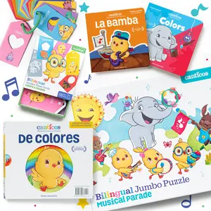 El Gran Paquete: Floor Puzzle, Stroller Cards, Flip & Play Book & Bilingual Books