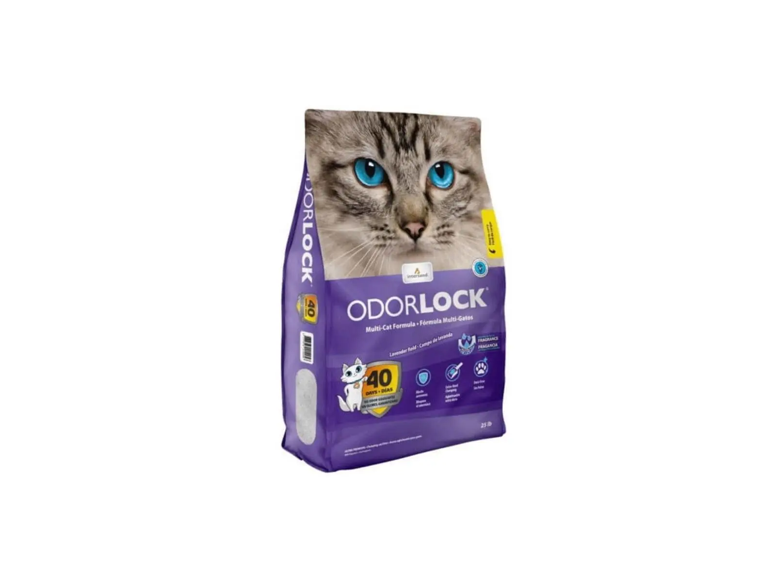 25 lbs Odorlock Lavender Cat Litter