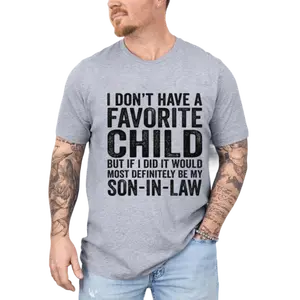 My Son In Law Is My Favorite Child Tshirt, Father In Law Shirt, Favorite Child Tee, Wedding Gift For Bride's Dad, Unisex Short Sleeve Tee, Casual Clothing