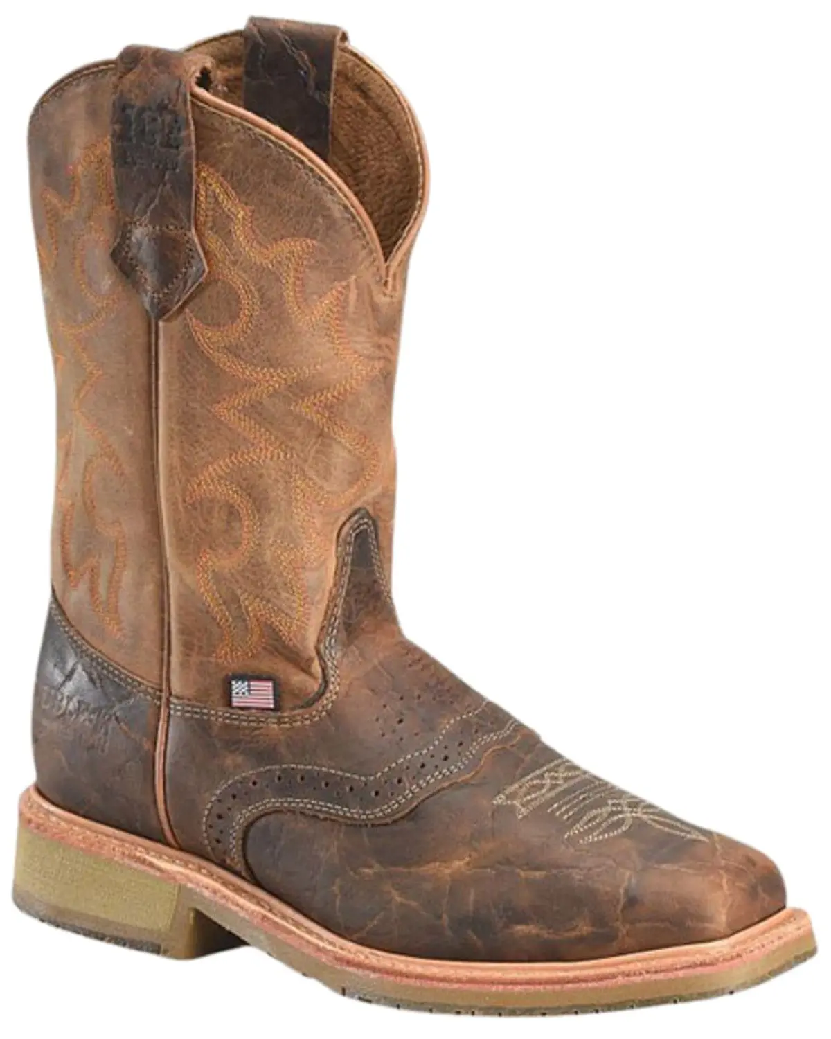 Double H Men's Men'S Baker Pull-On Work Boot Steel Toe - Dh4671