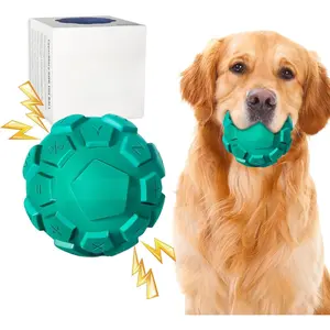Upgraded Keyboard  Balls - Tough Durable  Toys with Improved Sound Activation for Aggressive Chewers,  , Cleans ,  Rubber   with Squeaker