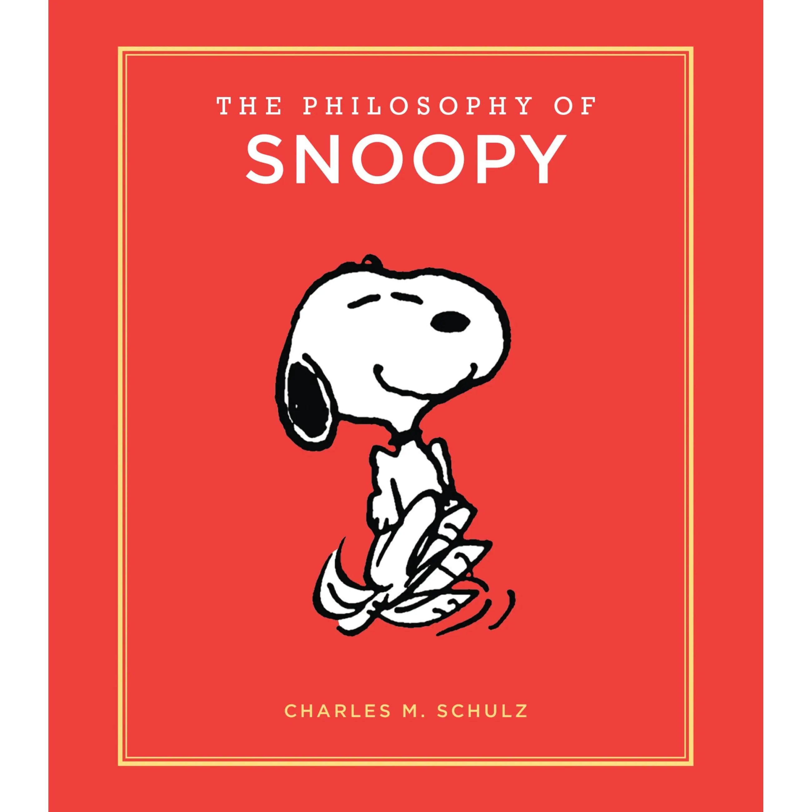 The Philosophy of Snoopy by Charles M. Schulz [Hardcover Book]