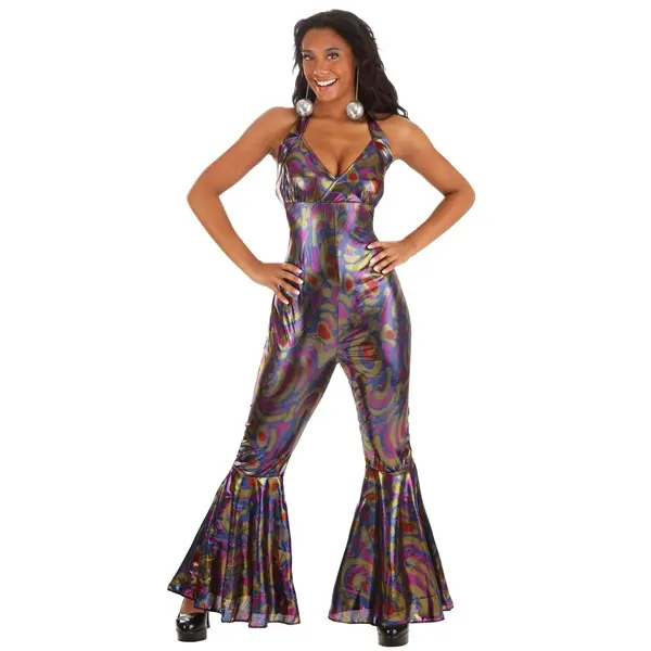 Women's Sexy Disco Jumpsuit Costume Women's Sexy Disco Jumpsuit Costume
