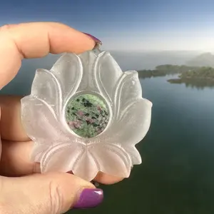 Cute and fun Selenite flower-perfect for all spaces!