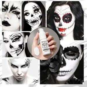 Bsimone 24hr Long-Lasting Liquid Foundation, Matte Finish, Waterproof, High Coverage, Vegan, Suitable for All Skin Types, Halloween Makeup
