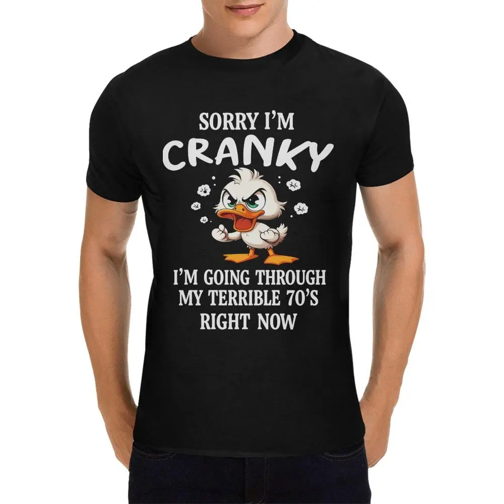 [100% Cotton] Easter Funny 70s Duck Graphic TEE, casual crew neck outfit,  unisex couple fashion shop, cute retro style, perfect gift for boyfriend husand wife, easter gift