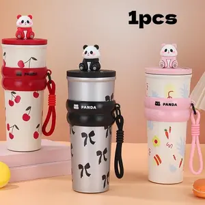 24oz Insulated Stainless Steel Mug Travel Tumbler with Lid & Straw, Insulated Drink Tumbler, Vacuum Flask Cup for Car Holder, Perfect Birthday Gift for Boyfriend, Single Pack, Insulated Water Bottle, Insulation Drinkware