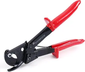 Knoweasy Cable Cutter and Ratchet Wire Cutter Works for Aluminum and Multi-core Cables up to 240mm² wire cutter Ratcheting PVC