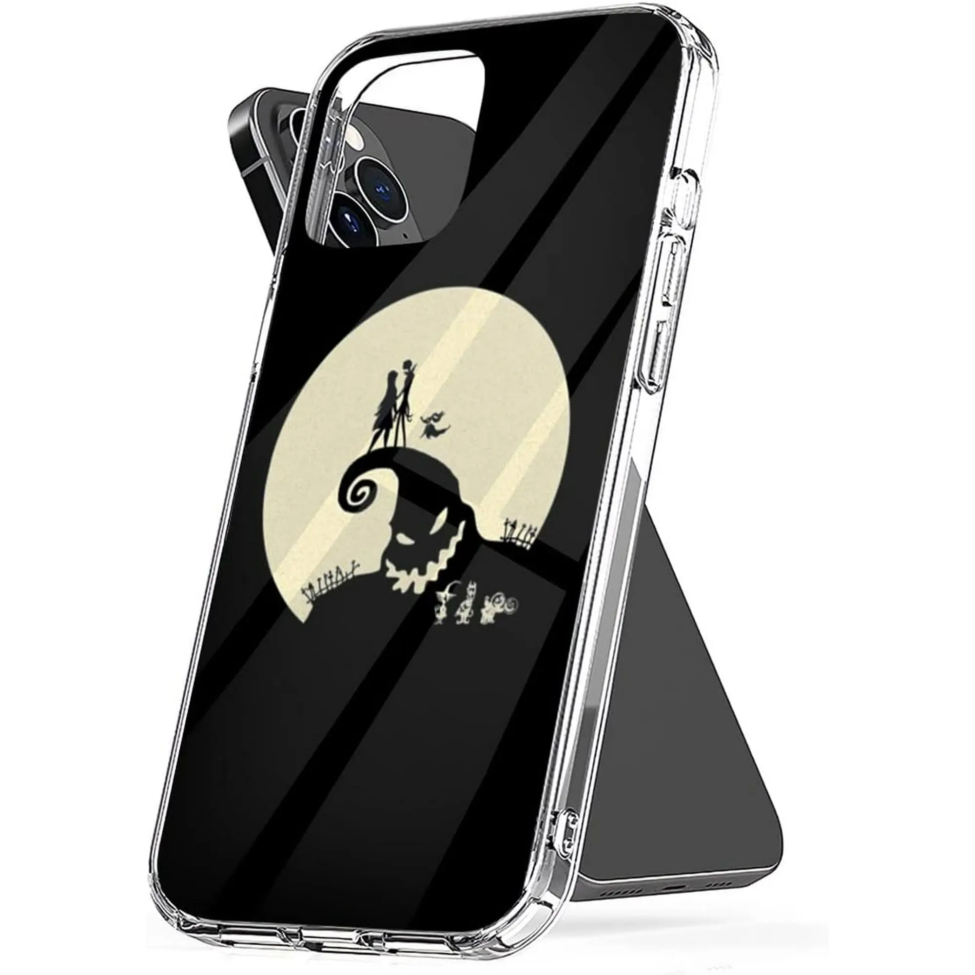 Phone Case Nightmare Cover Love Shockproof Nightmare TPU Christmas Accessories Compatible with iPhone SE 7 8 X XR 11 12 13 14 15 16 Plus Mini Pro Max Samsung Galaxy Note S9 S10 S20 S21 Ultra Plus Protection Protective