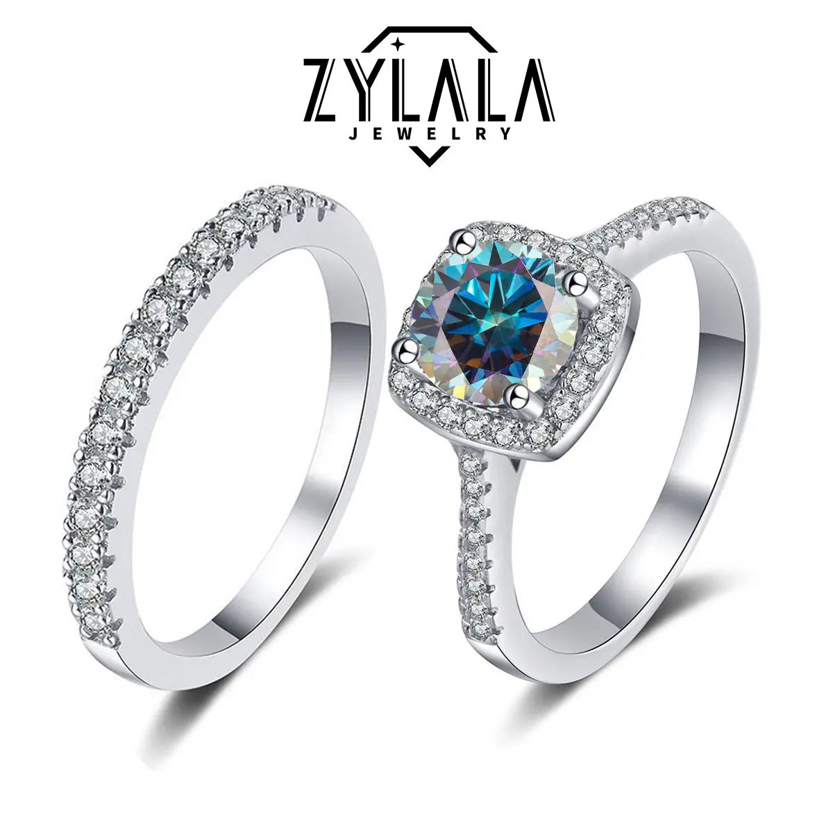 2CT Ring + 1PC Eternity-band