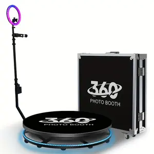 Portable Slow Motion Videobooth 80cm 360 Video Booth Photobooth 360 Degree Rotating Camera 360 Photo Booth Automatic Manual Spin
