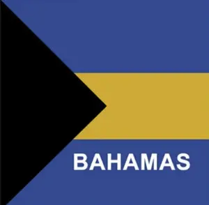 Bahamas Flag Square Cotton Bandanas