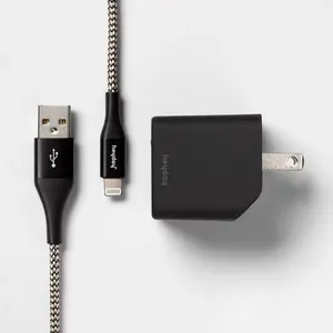 2-Port Wall Charger USB-C & 5W USB-A 6' Lightning to USB-A Cable MFi-Certified 2-Port Wall Charger USB-C & 5W USB-A 6' Lightning to USB-A Cable MFi-Certified