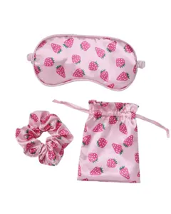 Kids Satin Sleep Mask & Scrunchy Set