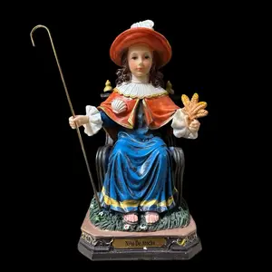 Niño De Atocha 6 Pulgadas Figura de Orisha Elegguá Disfraz de Niño Pequeño para Decoración Cultural