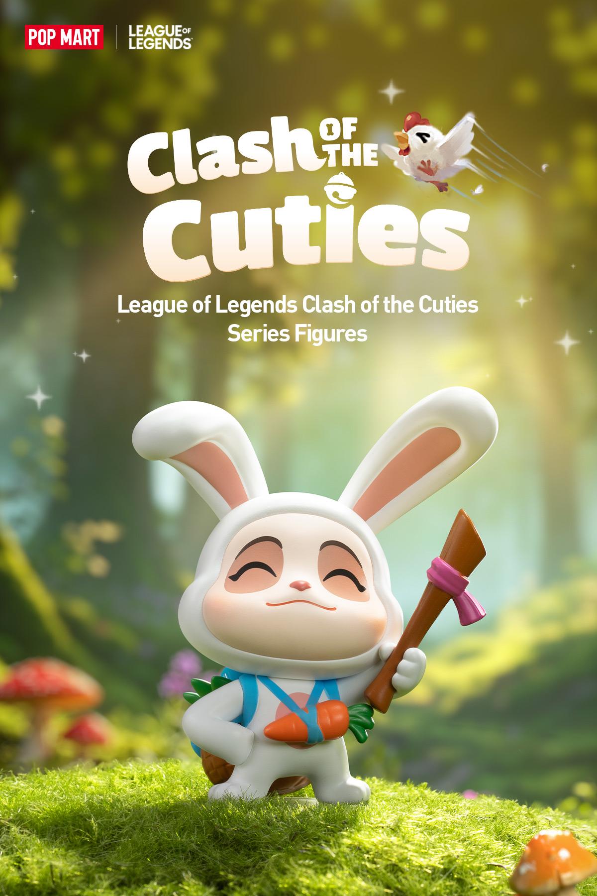 POP MART League of Legends Clash of the Cuties Series Figures Blind Box, Doll, teen boy gift