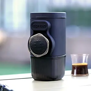 Portable Hand Press Coffee Machine Capsule Coffee Powder Home Travel Outdoor Small Espresso Machine