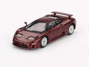 Bugatti EB110 GT Dark Red Metallic (Mini GT) Diecast 1:64 Scale Model - TSM MGT00806