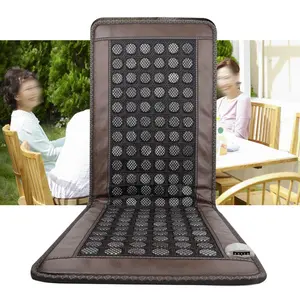 Far Infrared Heating Pad 19.68X59 inch Jade and Stone Far-Infrared Heat Therapy Healing Mat/Pad Natural Jade Tourmaline Stones Heating Mat for Office Home