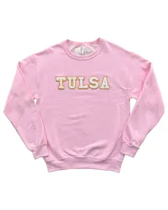 Tulsa Chenille Patch Sweatshirt