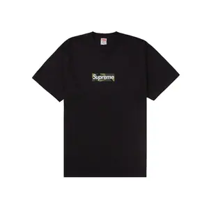 Supreme Men's Box Logo Tee (FW23) Black, from StockX