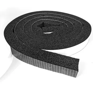 Weather Stripping Door Seal Strip, 1 in x 1 in, AC Insulation Tape,  Adhesive, High Reslilience, Weatherproof, Reduce Noise, Gap Filler,  Insulation Tape for Doors and Windows