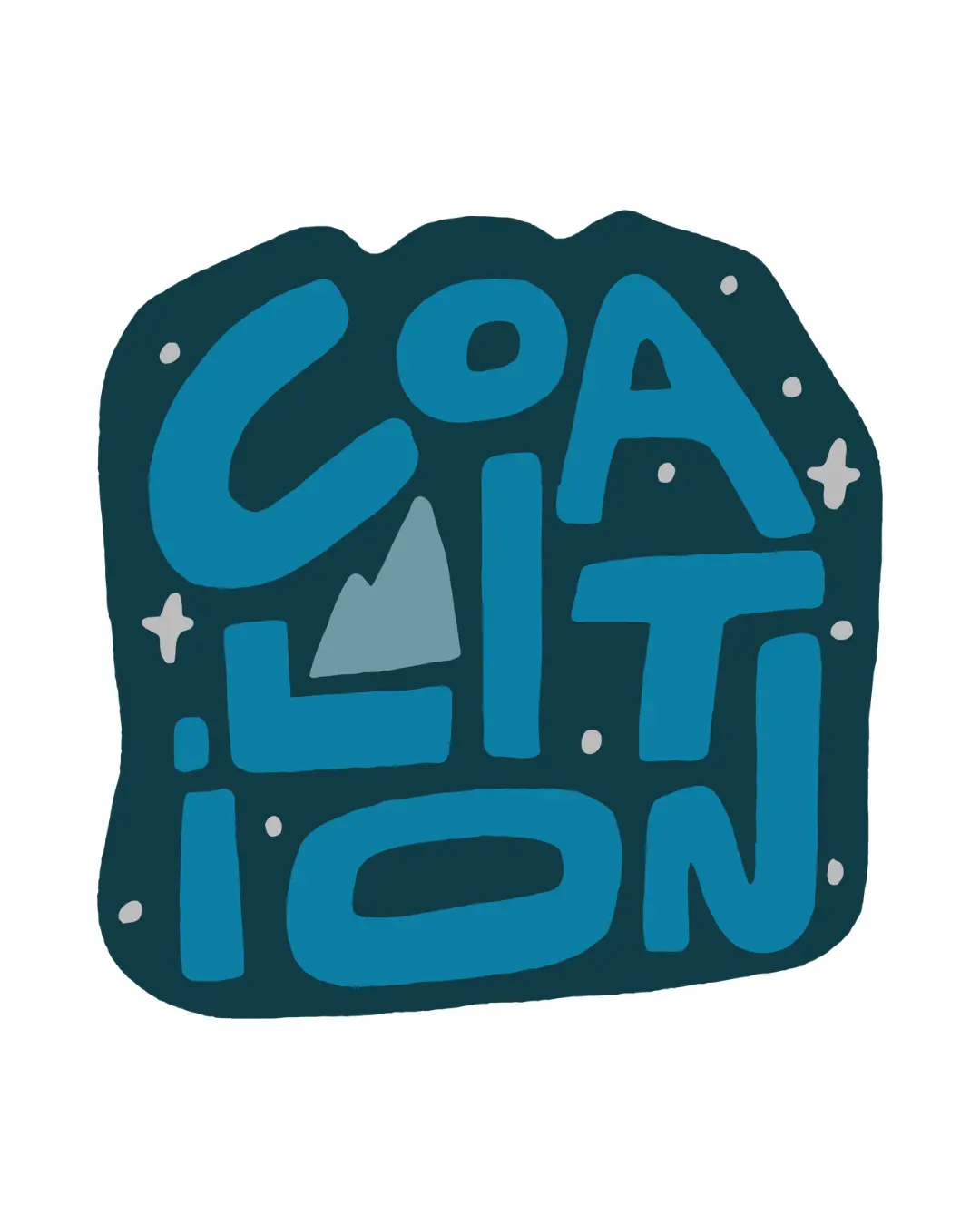 Coalition Logo Sticker | Midnight