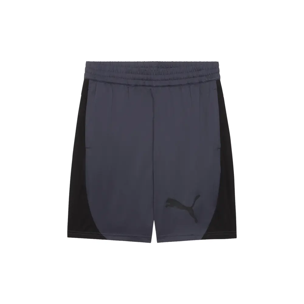 PUMA Mens Train All Day Tech 8 Inch Knit Athletic Shorts Running Casual Bottoms  - Grey