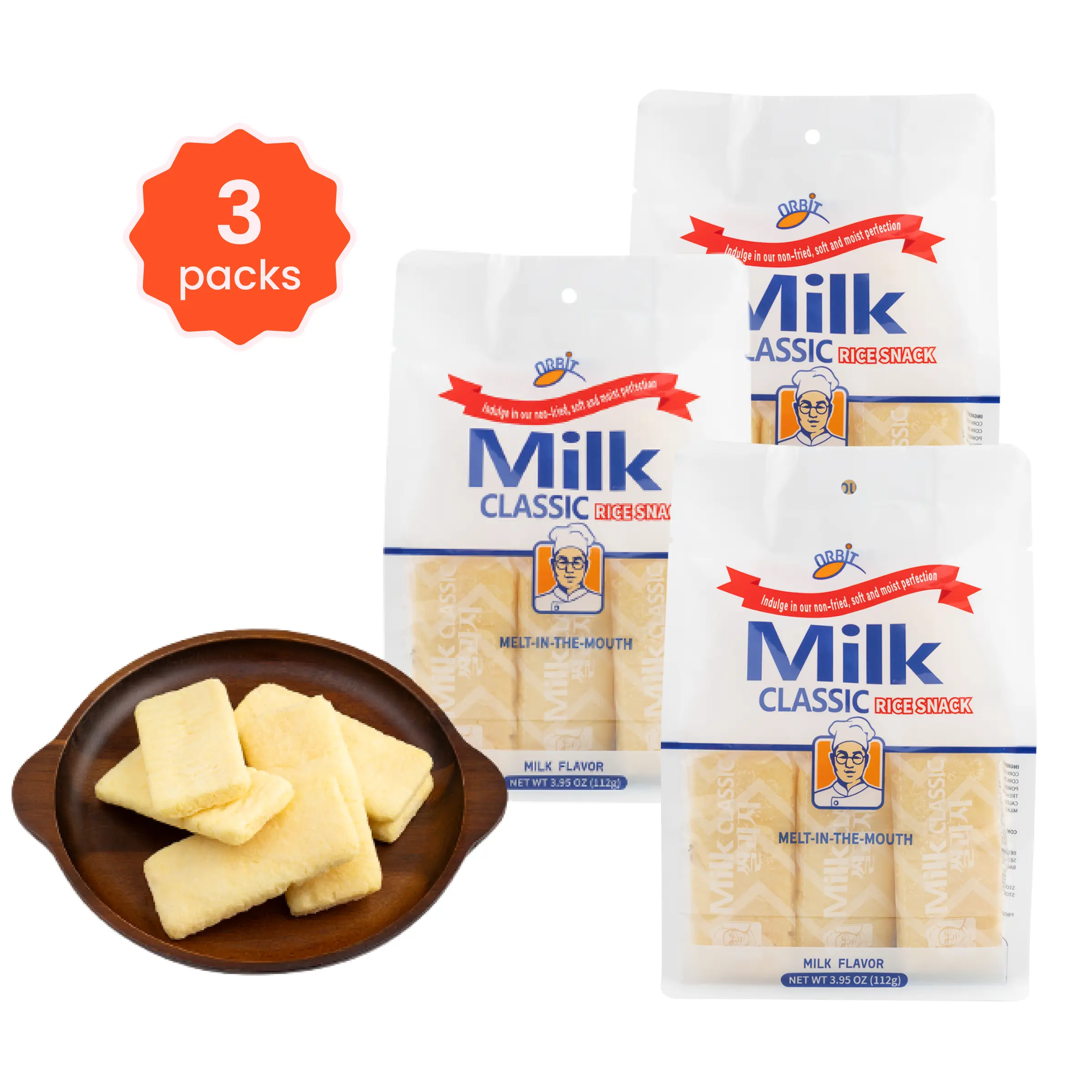 3 packs - SMALL SIZE (112 g each)