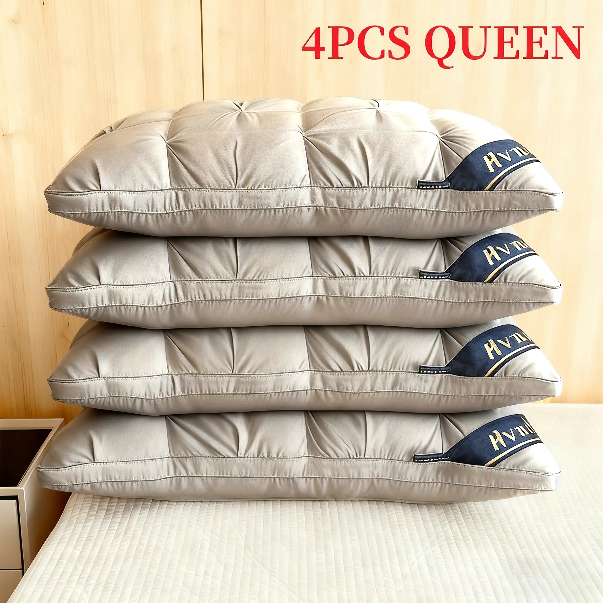 Queen-4pcs（Gray）