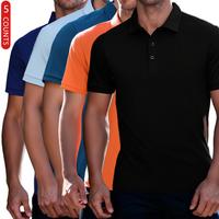 Black + Navy Blue + Ginger Yellow + Teal Green + L