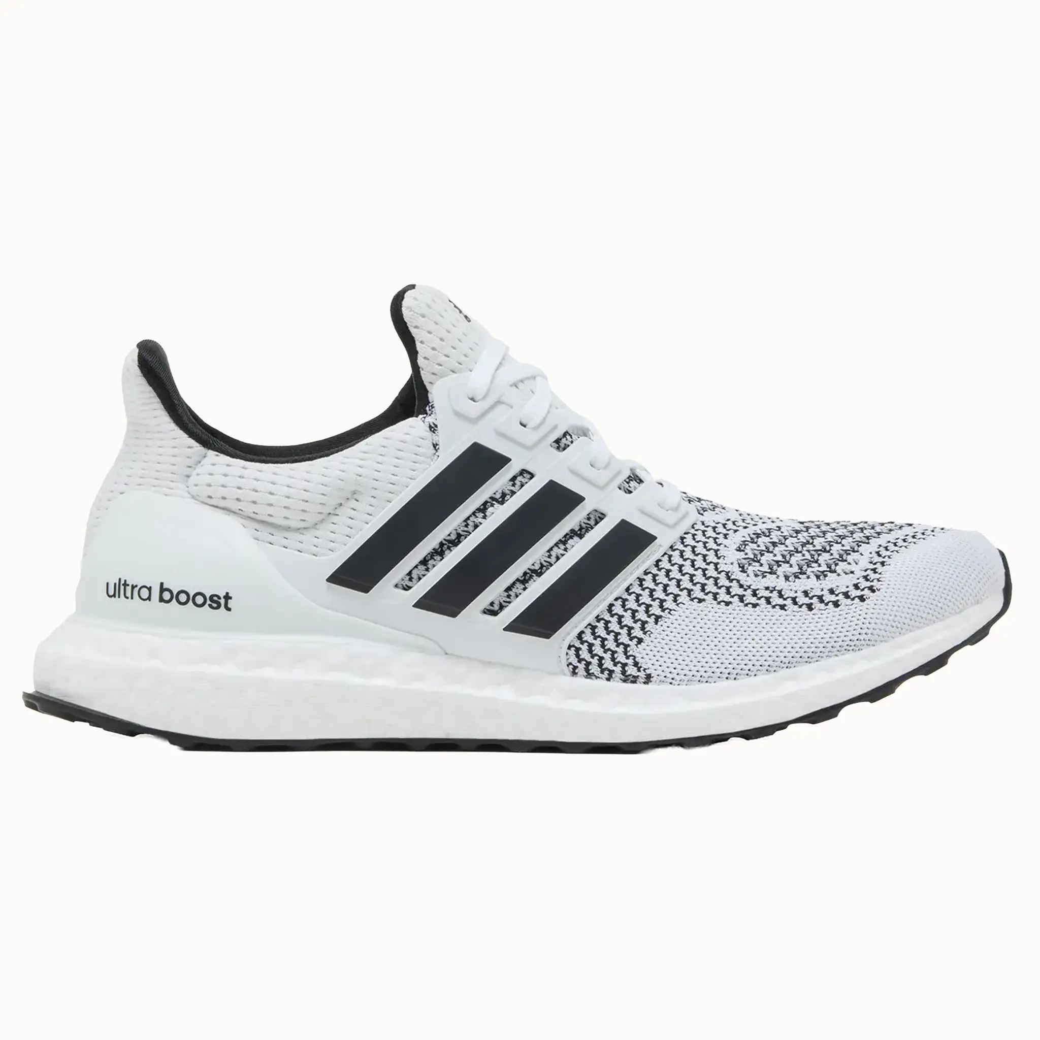 Adidas Men's White/Black Ultraboost 1.0 Sneakers, JR1987