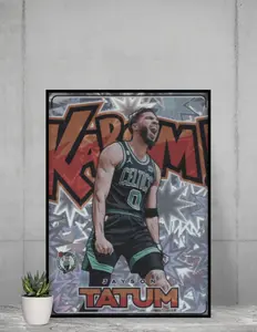 Jayson Tatum 2023 Absolute Kaboom 12x17 Poster Boston Celtics