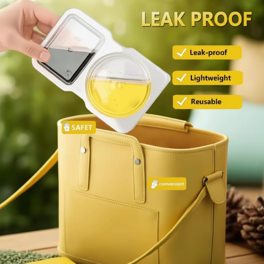 2 Compartment Snack Containers with Lids (20 Pack), Divided Trays for Kids Lunch, School, Meal Prep, Dips, Sauces, Party