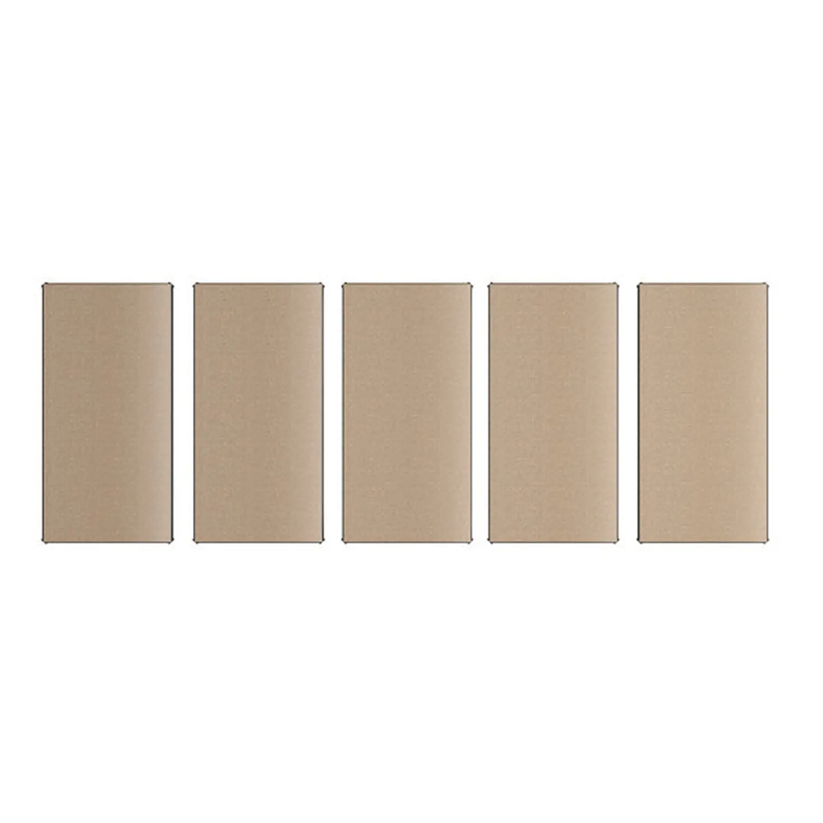 Lavex 18 x 36 Black Particle Board Shelves 5- Shelf Boltless Shelving 5/ Case WS-257b2448z5pbbs