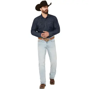 Cody James Men's Jamestown Light Wash Slim Straight Stretch Denim Jeans - Cjsu23j91-Ltw