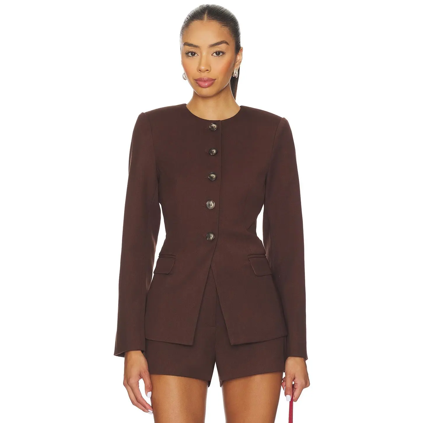 ASTR the Label Bellmere Jacket in Brown