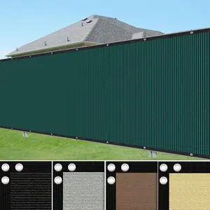 HDPE Privacy Fence Screen, Wind Resistant Fence with Reinforced Edges, UV Resistant Sunshade for Outdoor Patio Deck Backyard, Outdoor Shade Canopy