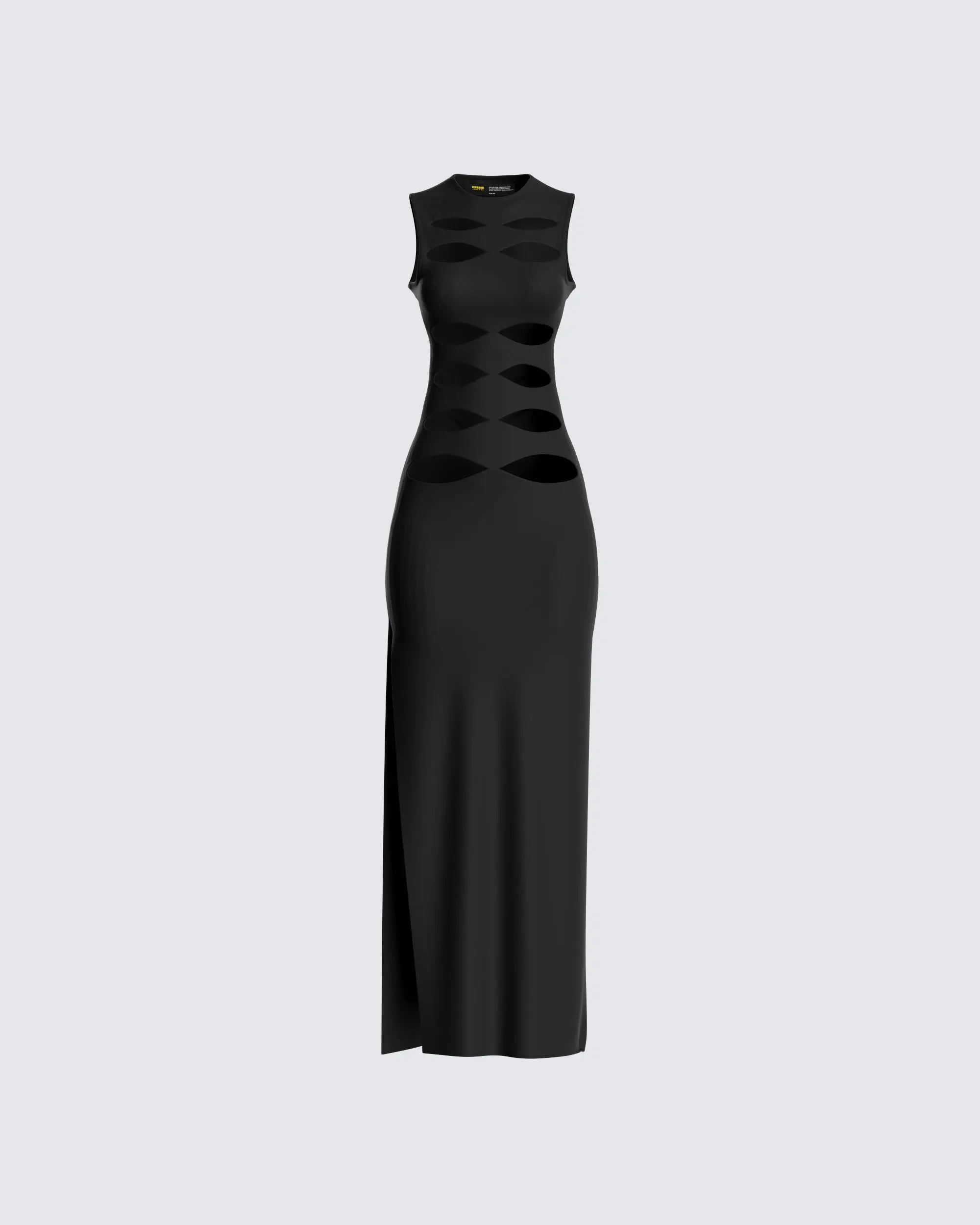 Simone Black Cut Out Dress