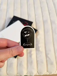 Fantasy Reader Bookish Kindle Sticker