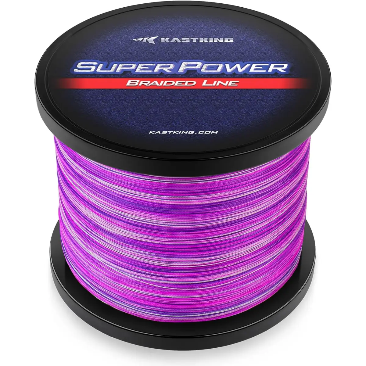 KastKing SuperPower Braided Fishing Line - Abrasion-Resistant, 0-Stretch, Smaller-Diameter Superline for Sports & Outdoor Fishing