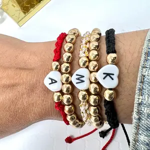 Personalized Initial Heart bracelet, dainty bracelet, couples bracelet, valentines gift, gift for girlfriend, gift for mom