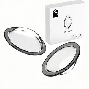 Car Camera Lens Protector, 360° Full Protection, Scratch-Resistant, Stone-Proof, Fits Most Vehicle Cameras, Pack of 2
