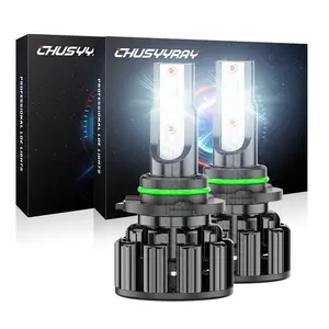 Fit Dodge Challenger 2015 2016 2017 2018 2019 LED Headlight High/Low Beam Bulbs White Combo kit