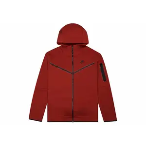 Nike Sportswear Tech Fleece Hoodie Gym Red/Black (men) by StockX