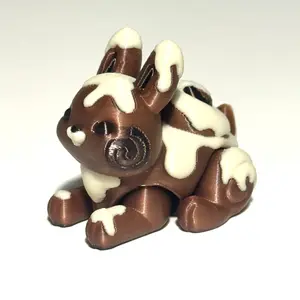 Cinnabunny - 3D Printed Articulating Figure