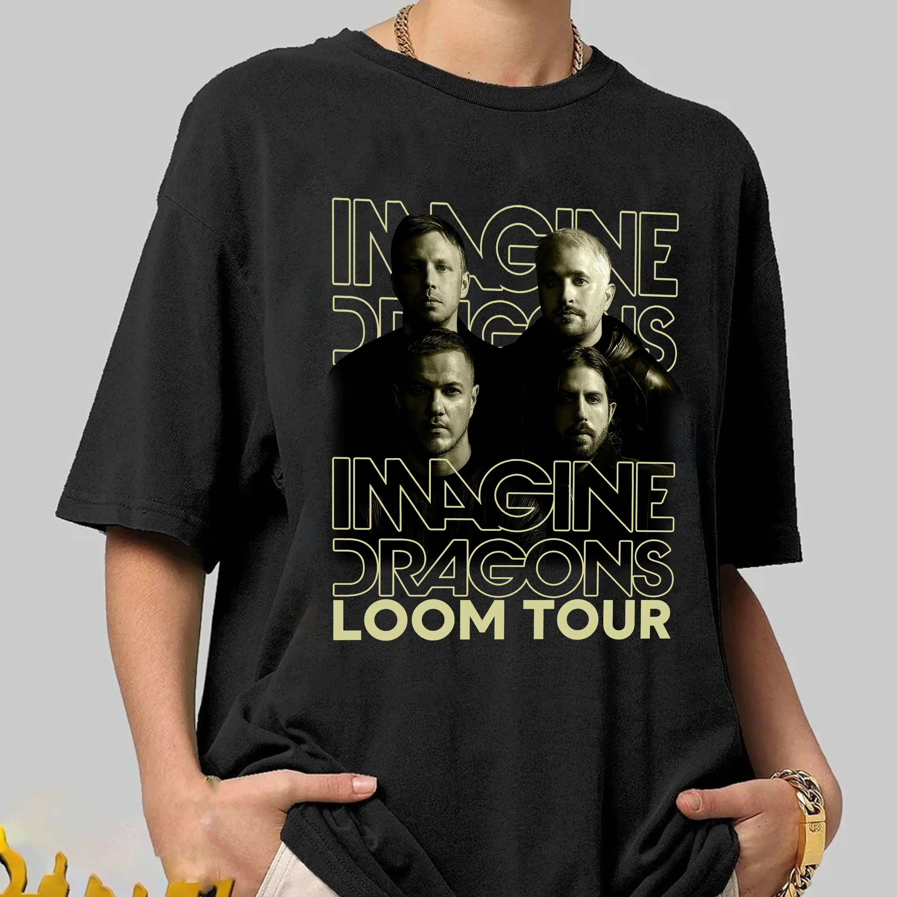 Imagine Dragons Loom Tour 2024 Shirt, Imagine Dragons Band Fan Shirt, Imagine Dragons 2024 Concert Shirt, Loom New Album Shirt