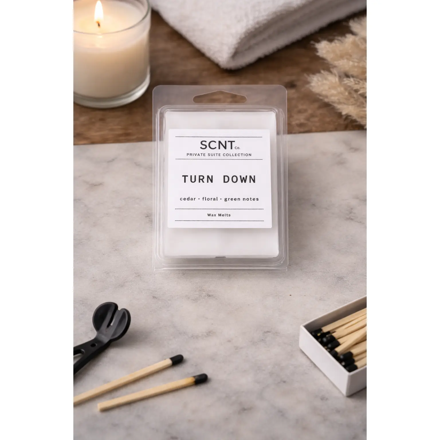 SCNT Co | Turn Down Wax Melts | Private Suite Collection