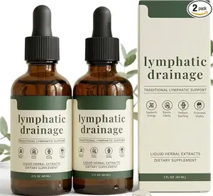 2pcs Lymphatic Drainage Drops，Organic Lymphatic Supplement, Boosts Immunity Vitality, Portable Dropper Design, Lymphatic Health,2 Fl Oz#SummerVibes